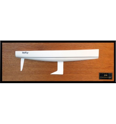 Custom Half Models - JBoats - J111 flush deck half hull - Abordage
