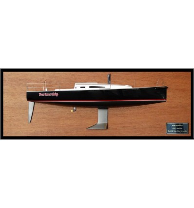 Custom Half Models - JBoats - J111 half model with deck details - Abordage