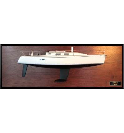 Custom Half Models - JBoats - J109 half model with deck details - Abordage