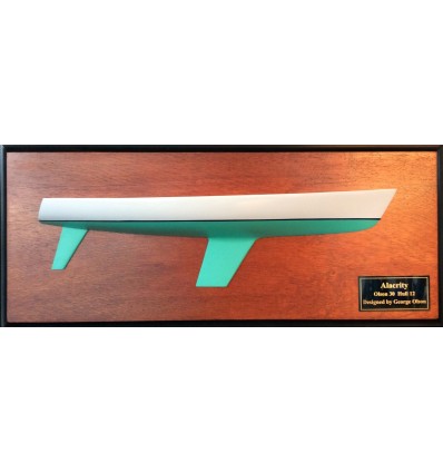 Custom Half Models - - Olson 30 half hull - Abordage