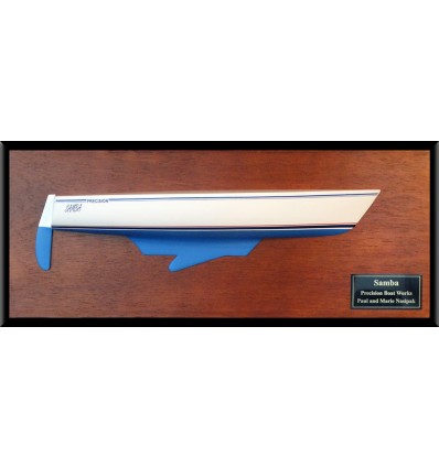 Custom Half Models - Precision - Precision 23 flushdeck half hull - Abordage