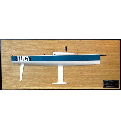 Custom Half Models - JP DONOVAN DESIGN - Donovan GP 26 half model with deck details - Abordage