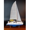 Custom Models - Alliaura - Privilège 495 Catamaran custom model - Abordage