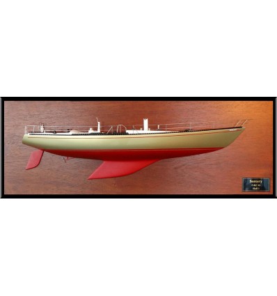 Custom Half Models - C&C Yachts - C&C 61 half model with deck details - Abordage