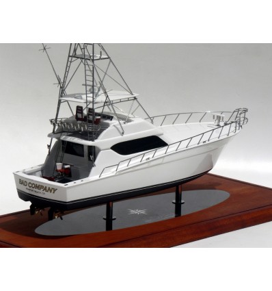 Custom Models - Hatteras - Hatteras 60 "Bad Company" - Abordage