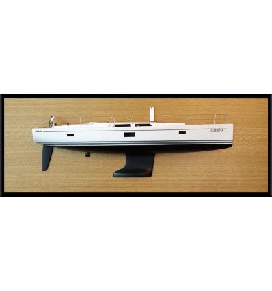 Custom Half Models - Hanse - Hanse 455 half model with deck details - Abordage
