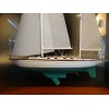 Custom Half Models - - F&C 44 Ketch framed half model - Abordage