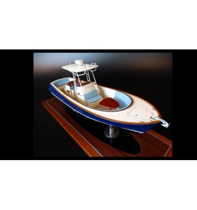 Custom Desk Models - Hinckley - Hinckley 29 Center Console desk model - Abordage