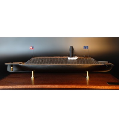 Historic Ships - - CSS Virginia 1862 - Abordage