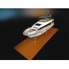 Custom Models - Hatteras - Hatteras 90 MY desk model - Abordage