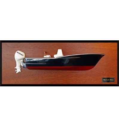 Custom Half Models - - Ocracoke 20 half hull with cockpit - Abordage