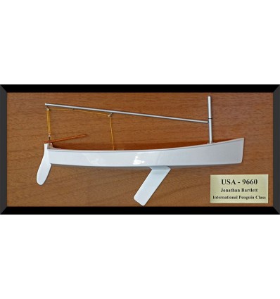 Custom Half Models - - Penguin 11 sailing dinghy, half hull - Abordage
