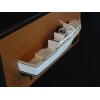 Custom Half Models - Bertram - Bertram Moppie 28 half model with deck details - Abordage
