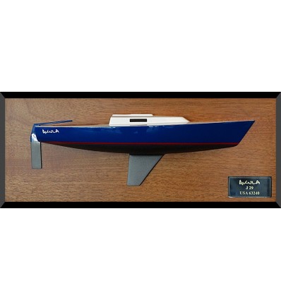 Custom Half Models - JBoats - J29 half model with cabin and cockpit only - Abordage