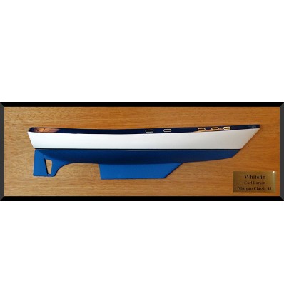 Custom Half Models - Catalina - Catalina Morgan 41 flushdeck half hull - Abordage