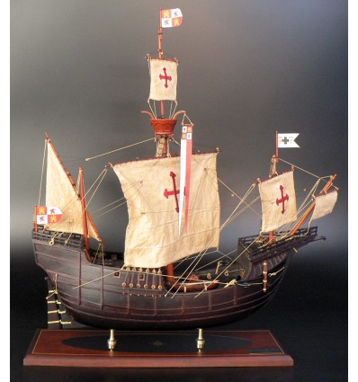 Historic Ships - - Santa Maria 1492 ship Model - Abordage