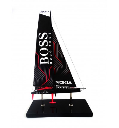 Custom Desk Models - - Alex Thomson racing's new 2020 HUGO BOSS yacht - Abordage