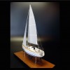 Custom Desk Models - Dufour Yachts - Dufour 34 desk model - Abordage