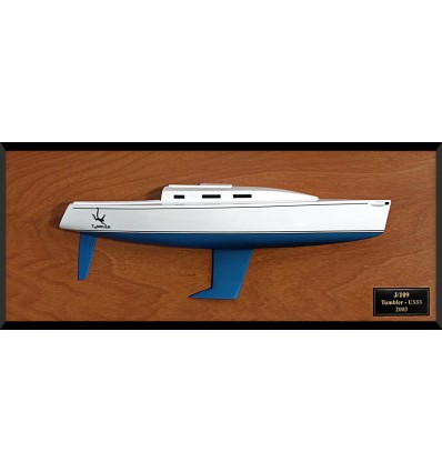 Custom Half Models - JBoats - J109 custom half hull with cockpit and cabin only - Abordage