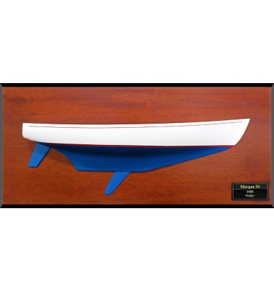 Custom Half Models - - Morgan 24 half hull - Abordage