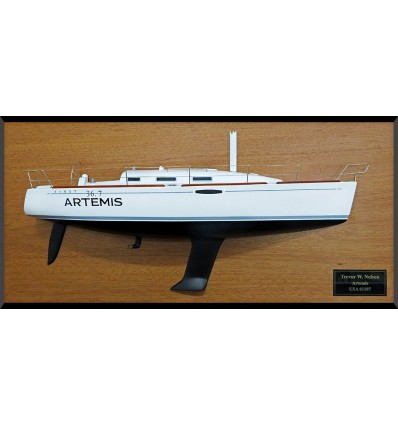 Custom Half Models - Beneteau - Beneteau First 36.7 half model with deck details - Abordage