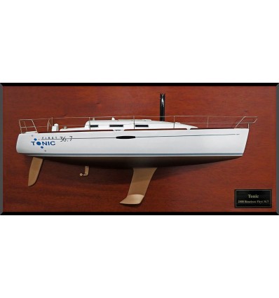 Custom Half Models - Beneteau - Beneteau First 36.7 custom half model with deck details - Abordage