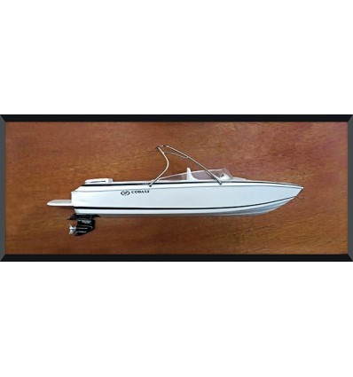 Custom Half Models - Cobalt - Cobalt 226 custom half model with deck details - Abordage