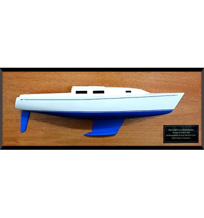 Custom Half Models - Tartan - Tartan 35 half with cabin and cockpit only - Abordage