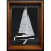 Custom Half Models - Beneteau - Beneteau First 20 framed half model - Abordage