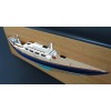 Custom Half Models - Morris Yachts - Morris 42 custom half model with deck details - Abordage