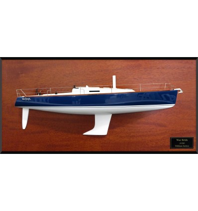 Custom Half Models - JBoats - J124 half model with deck details - Abordage