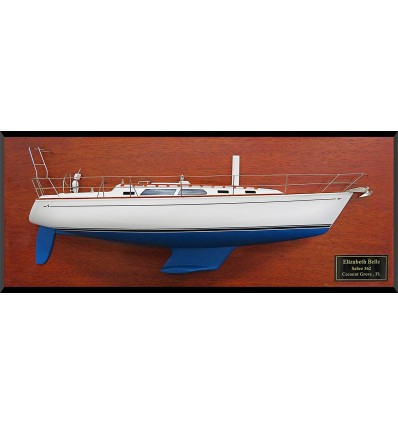 Custom Half Models - Sabre Yachts - Sabre 362 half model with deck details - Abordage