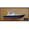 Custom Half Models - - Bruckmann 38 Downeast half model with deck details - Abordage