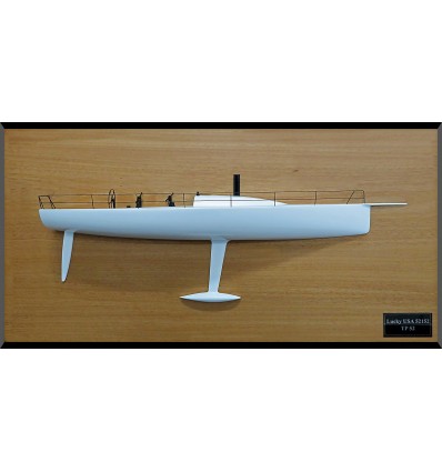 Custom Half Models - TP 52 - TP 52 half model with deck details, custom built - Abordage