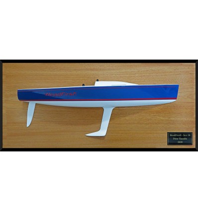 Custom Half Models - Farr - Farr 30 custom half model with cabin and cockpit only - Abordage