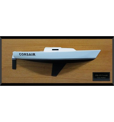 Custom Half Models - JBoats - J29 J Boats custom half model with cabin and cockpit only - Abordage