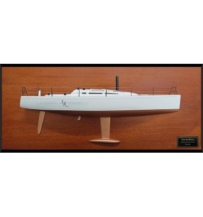 Custom Half Models - Nautor Swan - Nautor Swan 42 custom half model with deck details - Abordage