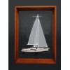 Custom Half Models - Jeanneau - Jeanneau 50 DS framed half model - Abordage