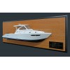 Custom Half Models - Pursuit - Pursuit OS 355 Offshore custom half model with deck details - Abordage