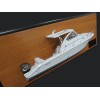 Custom Half Models - Pursuit - Pursuit OS 355 Offshore custom half model with deck details - Abordage