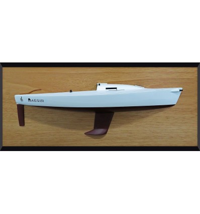 Custom Half Models - JBoats - J80 half model with cabin and cockpit only - Abordage