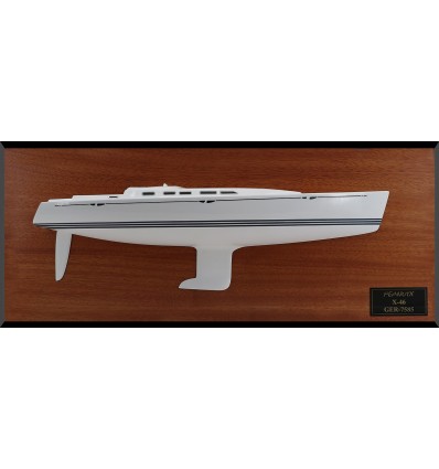 Custom Half Models - X-Yachts - X-Yacht X-46 custom half model with cabin and cockpit only - Abordage