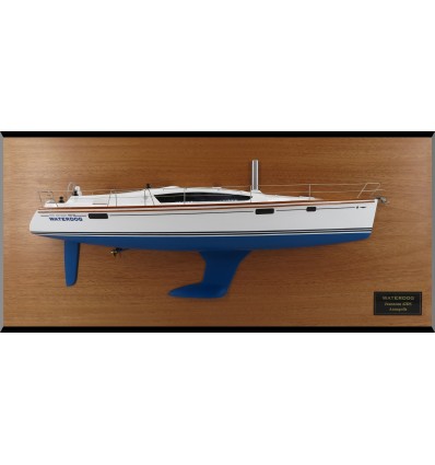 Custom Half Models - Jeanneau - Jeanneau DS42 custom half model with deck details - Abordage