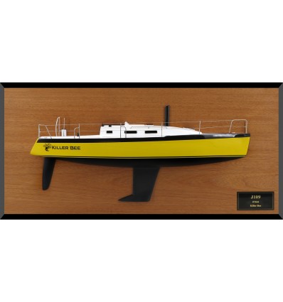 Custom Half Models - JBoats - J 109 JBoats half model with deck details - Abordage