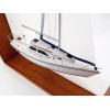 Custom Half Models - - Hunter 27 framed half model - Abordage
