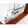 Custom Half Models - - Hunter 27 framed half model - Abordage