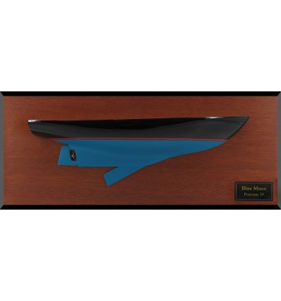 Custom Half Models - Pearson Vanguard - Pearson 35 custom half hull flush deck - Abordage