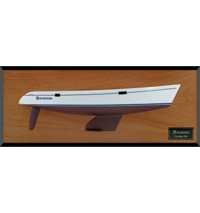 Custom Half Models - Catalina - Catalina 380 custom half hull flushdeck - Abordage