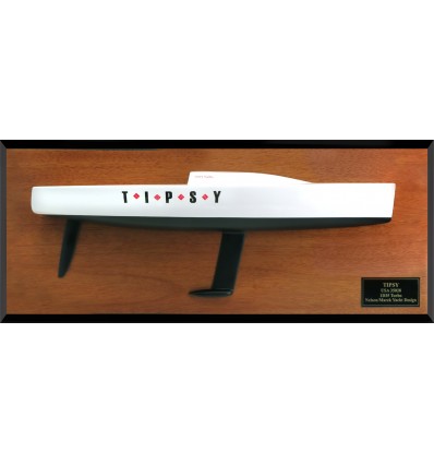 Custom Half Models - Nelson Marek Yacht Design - Nelson Marek 1D35 Turbo custom half model with cabin and cockpit only - Abordag