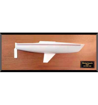 Custom Half Models - JBoats - J24 half model with cabin and cockpit only - Abordage